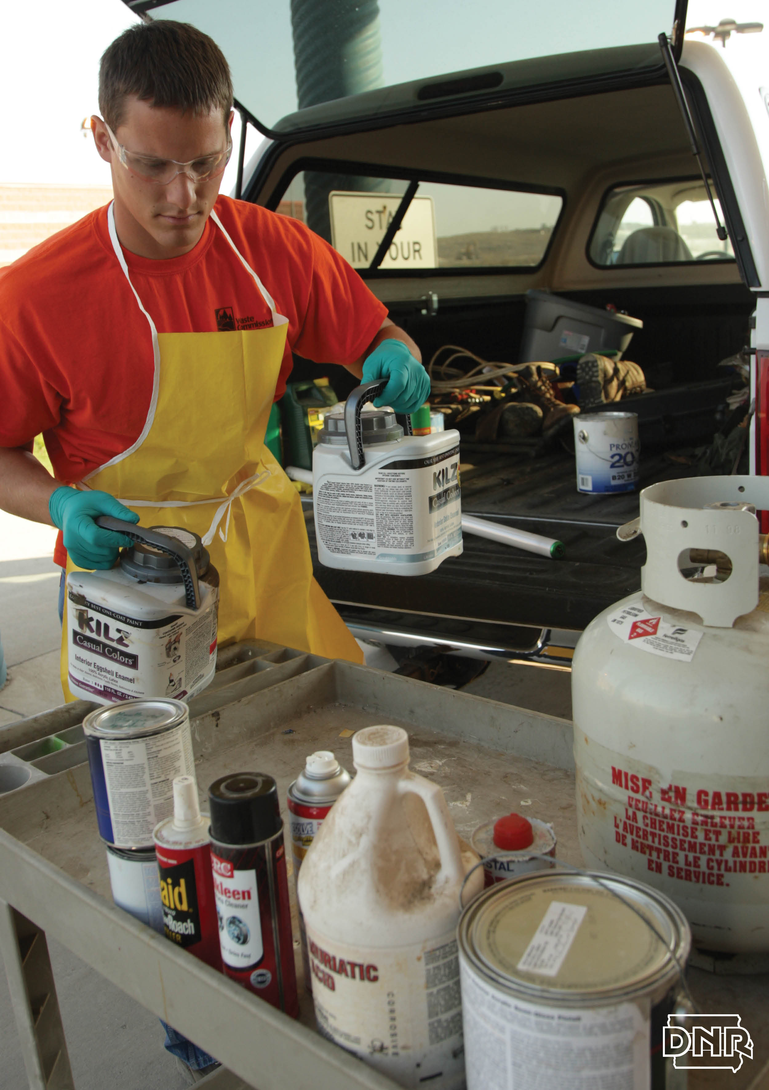 Know where to take your stuff when you clean out the garage and under the sink | Iowa DNR